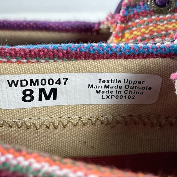 Twisted X Driving Moc Purple Serape Women’s 8 - Picture 8 of 8